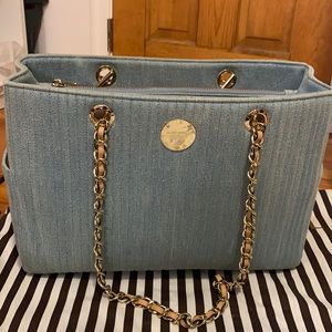 Denim Henri Bendel shoulder bag